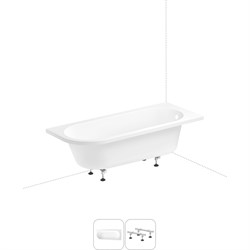 Акриловая ванна Lavinia Boho Art II - фото 16580996