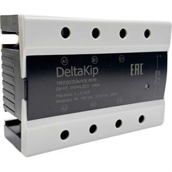Трехфазное твердотельное реле для коммутации резистивной нагрузки DELTAKIP DK3-10044.ZD3 - фото 16581862