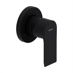 Встраиваемый смеситель для душа Damixa Apollo черный - фото 16582346