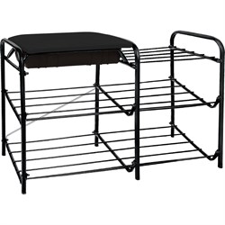 Этажерка Nika НИКА ЭТП1-1 ЭТП1-1/Ч черный/матовый черный - фото 16582603