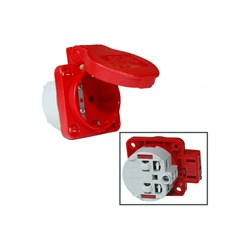 Встраиваемая розетка PCE 105-0r - фото 16583881