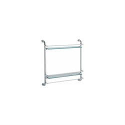 Двойная стеклянная полка WasserKRAFT K-2022 - фото 16583904