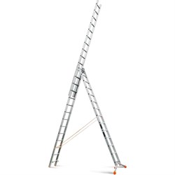 Трехсекционная лестница Эйфель ТЛ 3х14 Ювелир - фото 16584232
