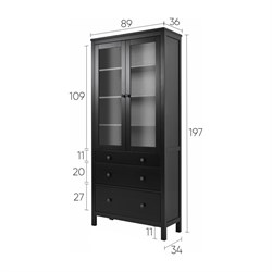 Шкаф Лузалес КЫМÖР - фото 16584678