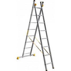 Профессиональная двухсекционная лестница Алюмет P2 9208 - фото 16585250