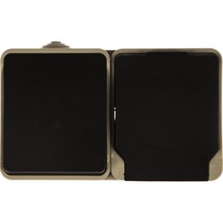 Блок розетка-выключатель Smartbuy Сатурн - фото 16585319