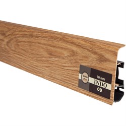 Плинтус ARBITON Indo 09 Дуб Дворский, 2500x70x26 мм - фото 16585611