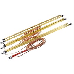 Переносное заземление для ВЛ Электро Трейд ЗПЛ-220Э-3 - фото 16586151