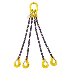 Четырехветвевой цепной строп Сталь-91 4687201798392 - фото 16586339