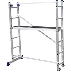 Универсальная многоцелевая лестница-помост Алюмет SM4006 - фото 16586927