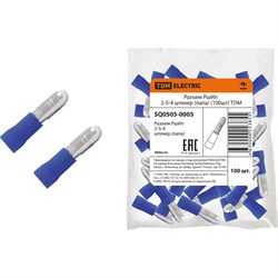 Разъем TDM ELECTRIC РшИп 2-5-4 - фото 16586964