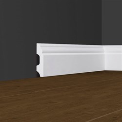 Напольный плинтус ПраймДекор IX профиль F01, из HiXPS серия iX, длина 2 м - фото 16587197