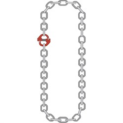 Цепной кольцевой строп ТамбовТехСнаб УСЦ - фото 16588051