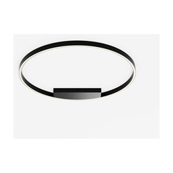 Потолочный светильник MAYTONI Rim Алюминий, Черный - фото 16588155