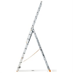 Трехсекционная лестница Эйфель Классик 3х9 - фото 16588600