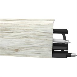 Плинтус ARBITON Indo 135 Дуб платиновый, 2500x70x26 мм - фото 16589232