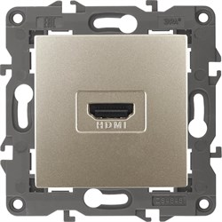 HDMI розетка ЭРА 14-3114-04 Elegance - фото 16589434