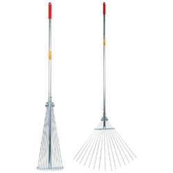 Прутковые веерные раздвижные грабли Park HG1191 - фото 16589777