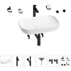 Раковина для ванной Wellsee Croquis - фото 16589787