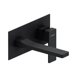 Встраиваемый смеситель для умывальника Damixa Gala чёрный - фото 16590294