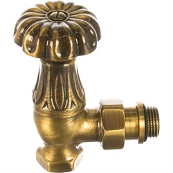 Угловой запорный клапан для радиатора SR Rubinetterie ретро - фото 16590704