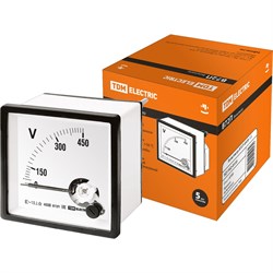 Вольтметр TDM В72П 450В-1.5 - фото 16590790