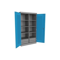 Инструментальный шкаф Верстакофф PRF (Q) ПЯ4П8 - фото 16591077