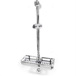 Душевая стойка SANTREK AQUA-1604 (высота 600мм) с полочкой - фото 16591168