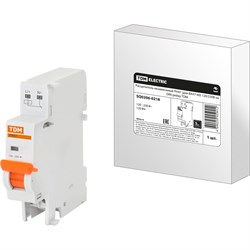 Независимый расцепитель TDM ELECTRIC РН47 (для ВА47-60) 120/230В на DIN-рейку - фото 16591324