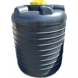 Вертикальная емкость KSC 2000 л, чёрная - фото 16591482