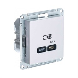 Розетка Systeme Electric USB ATLASDESIGN - фото 16591493