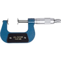 Зубомерный микрометр SHAN МЗ-50 0,01 - фото 16591782