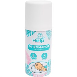Детский репеллентный спрей-аэрозоль от комаров и мошек Help 80294 - фото 16592319