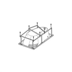 Монтажный комплект для ванны Santek ГОА - фото 16592460