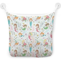 Настенная сетка-органайзер для ванной для игрушек JoyArty Маленькие русалочки - фото 16594476