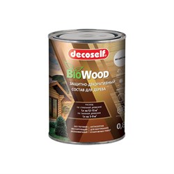 Лессирующий антисептик для дерева Pufas Decoself - фото 16595504