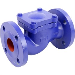 Чугунный фланцевый обратный подъемный клапан DN.ru 287a - фото 16595561