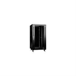 Напольный монтажный телекоммуникационный шкаф для оборудования Cabeus SH-05C-22U60/60-BK - фото 16596560