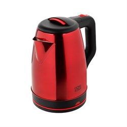Чайник HomeStar hs-1003 1.8 л, стальной, красный - фото 16597371