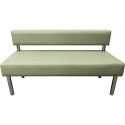 Трехместная секция дивана Мягкий Офис фисташковая - фото 16597777