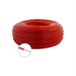 Монтажный провод ПРОВОДНИК мгшв 1x0.75 мм2 красный, 5м - фото 16598077