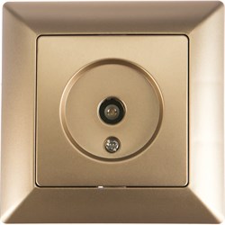 Одиночная розетка TV INTRO Solo - фото 16598793