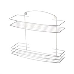 Настенная двухъярусная полка Рыжий кот Lecco - фото 16602427