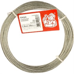 Стальной трос СТРОЙБАТ 2519400-3 276100 - фото 16603795