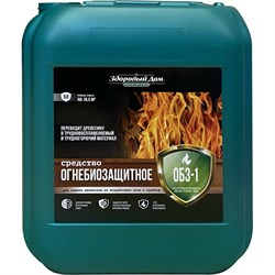 Огнебиозащитное средство Здоровый дом ОБЗ-1 - фото 16605741