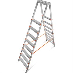 Алюминиевая стремянка Эйфель Мастер - фото 16605780