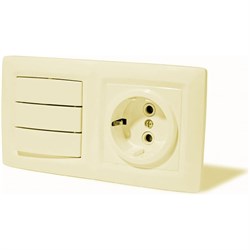 Электроустановочный блок ООО МПО Электротехника 3204 - фото 16606071