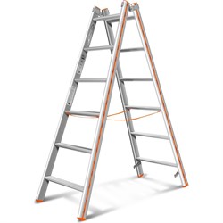 Стремянка Эйфель Комфорт-Профи 206 - фото 16606597