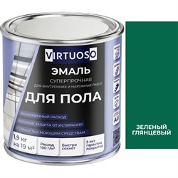 Алкидно-уретановая эмаль для пола Virtuoso PREMIUM - фото 16607210