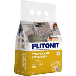 Клей для облицовки печей и каминов PLITONIT СуперКамин - фото 16607548